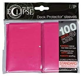 Eclipse Gloss Standard Sleeves: Hot Pink (100)