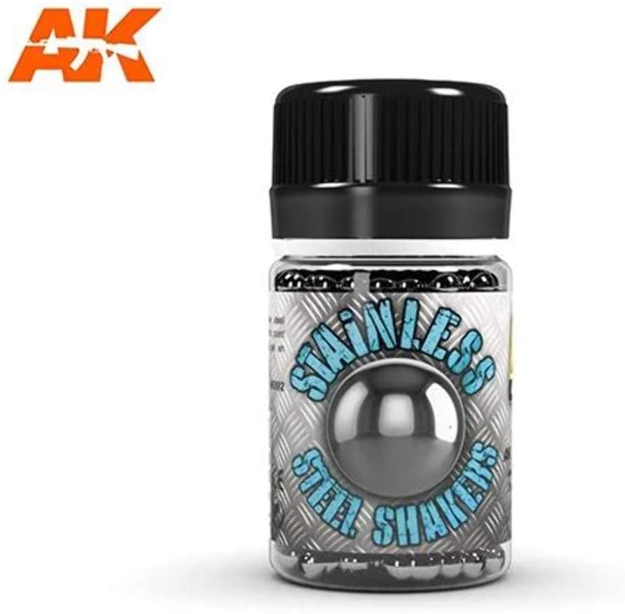 AK-Interactive: (Accessory) STAINLESS STEEL SHAKERS (250 balls)