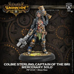 Warmachine Mercenaries Colbie Sterling, Captain of the BRI