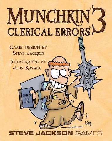 Munchkin 3 Clerical Errors Expansion