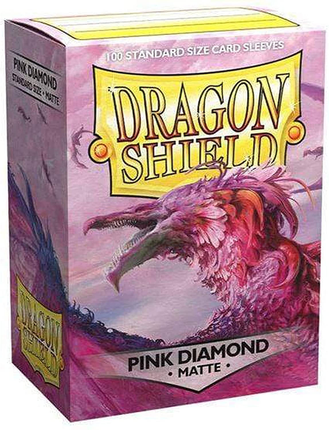 Dragon Shields: (100) Matte - Pink Diamond