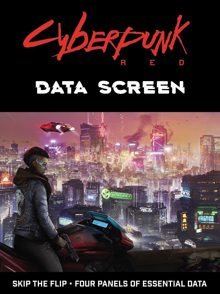 Cyberpunk RED: Data Screen