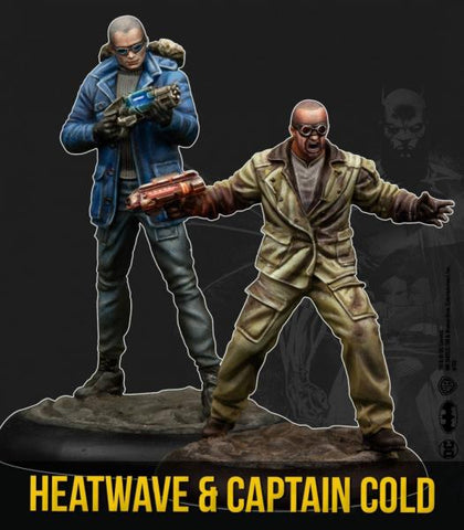 Batman Miniature Game: Captain Cold & Heatwave (Resin)