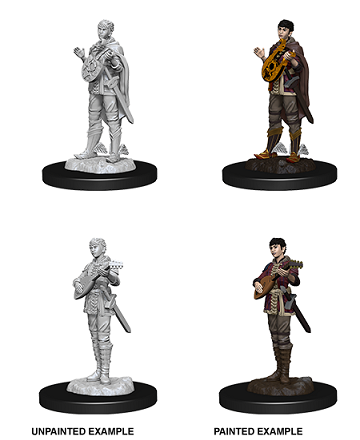 Dungeons & Dragons Nolzur`s Marvelous Miniatures: W7 Female Half-Elf Bard