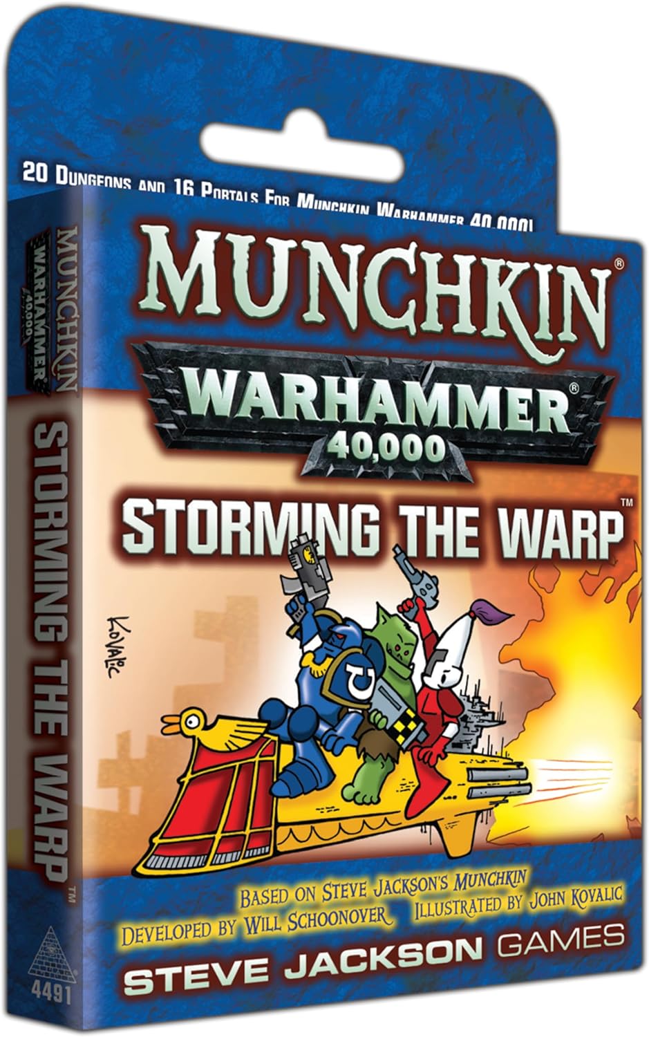 Munchkin: Warhammer 40K - Storming the Warp Expansion