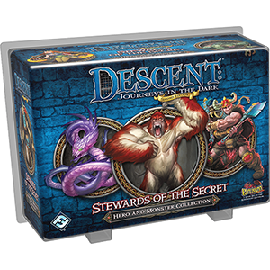 Descent Journeys in the Dark Second Edition Stewards of the Secret Hero and Monster Collection