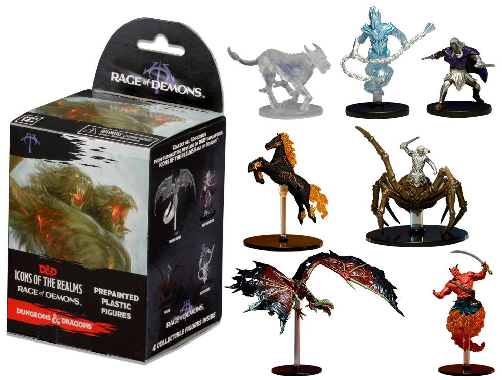 Dungeons & Dragons Icons of the Realms Set 3 Rage of Demons Booster