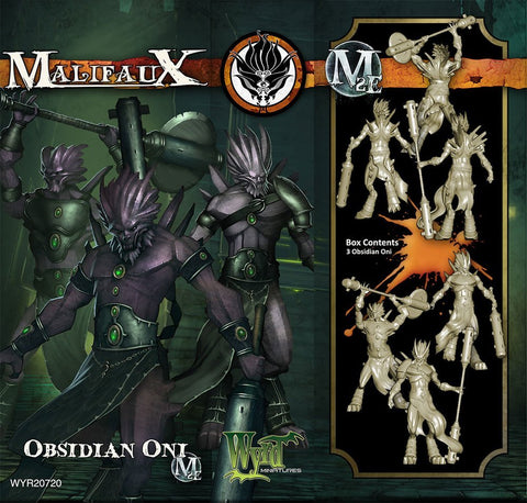 Malifaux: Ten Thunders Obsidian Oni (3)