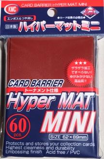 Mini-Sleeves: Hyper Matte Red (60)