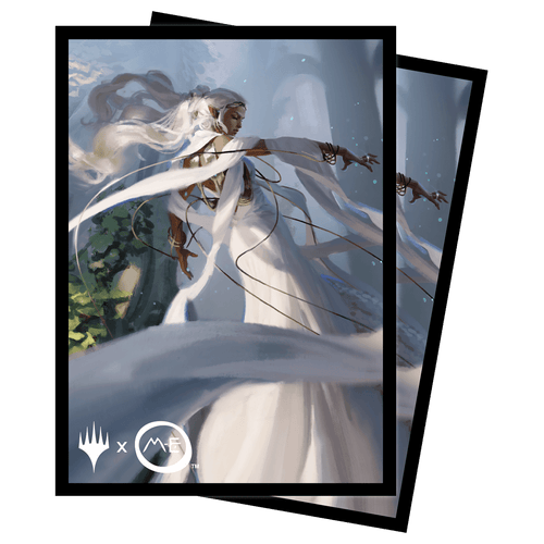 Magic the Gathering CCG: The Lord of the Rings: Tales of Middle-earth 100ct Deck Protector Sleeves C - Featuring: Galadriel