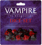 Vampire The Masquerade: 5th Edition - Dice (18)