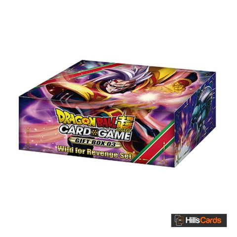 Dragon Ball Super Gift Box 3 Wild for Revenge Set