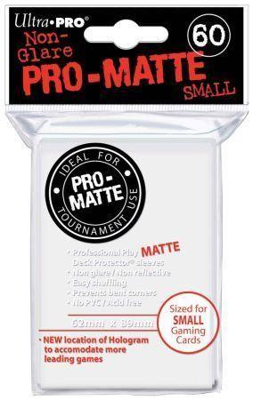 Ultra Pro Deck Protector Sleeves Small 60 Count Flat White