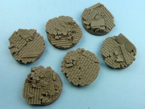 Battle Bases: Old Factory Bases, Round 40mm (2)