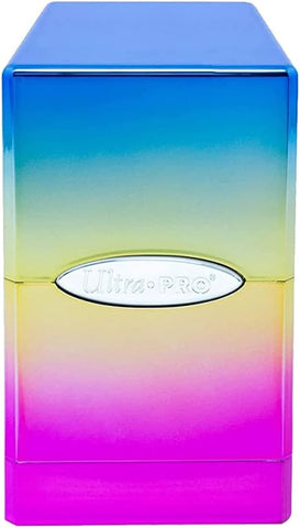 Satin Tower Deck Box: Hi-Gloss Rainbow