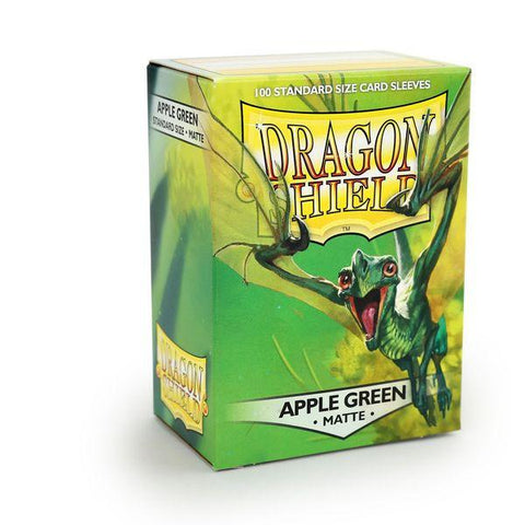 Dragon Shield Matte 100ct Card Sleeves Apple Green