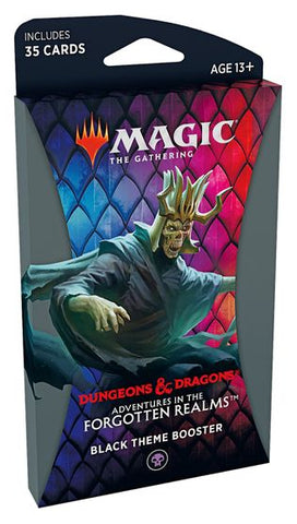 Magic the Gathering CCG: Adventures in the Forgotten Realms Theme Booster Black