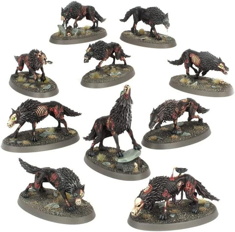 Warhammer Age of Sigmar: Soulblight Gravelords - Dire Wolves