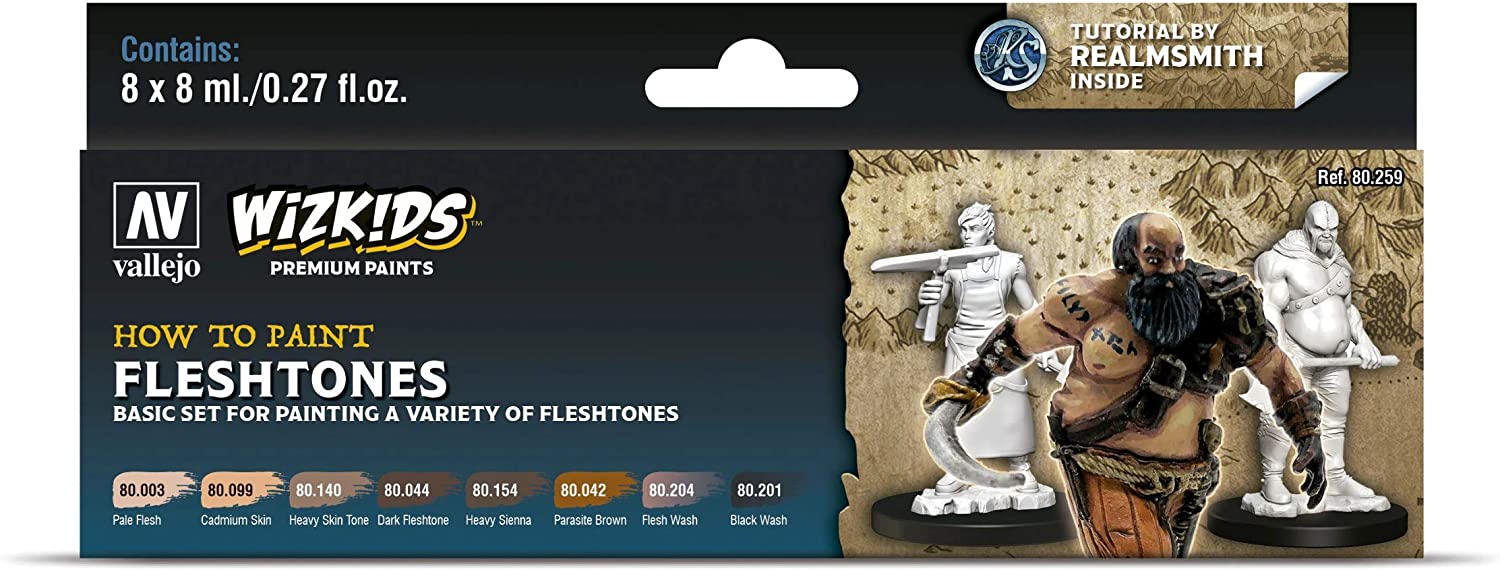 WizKids Premium Paints: Fleshtones