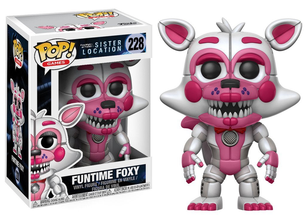 PoP! Funko FNAF Sister Location Funtime Foxy 228