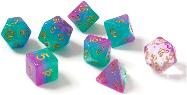 RPG Dice Set (7): Northern Lights