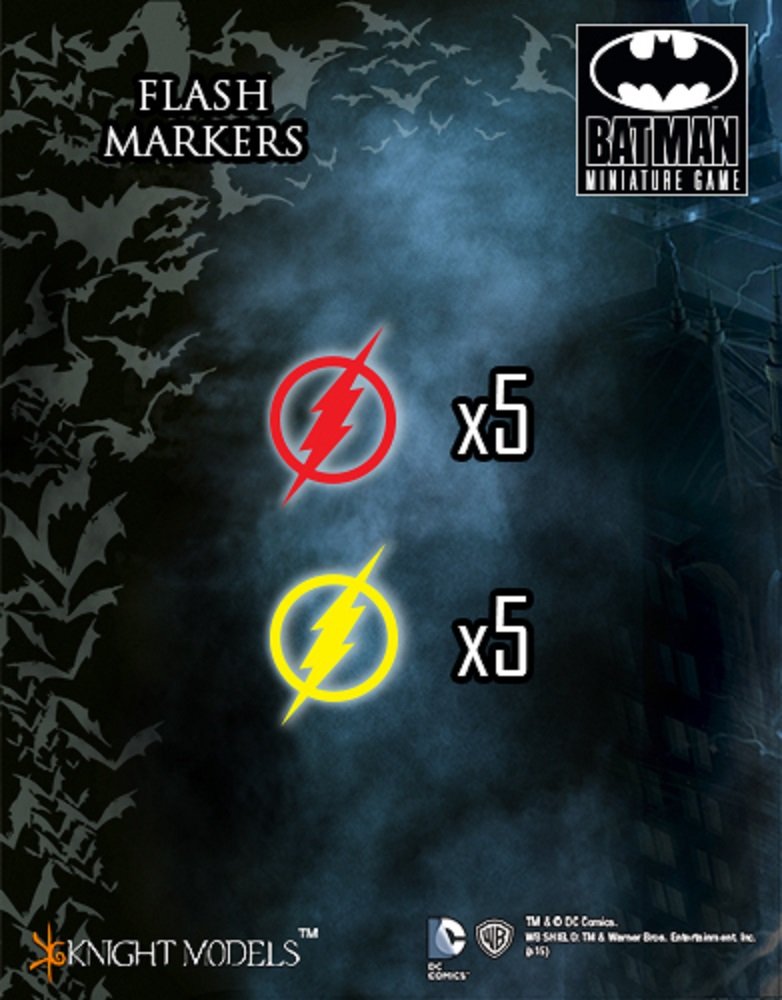 Batman Miniature Game: Flash Markers