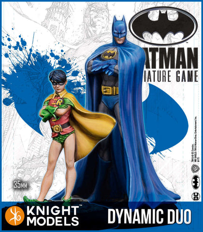 Knight Models Batman Miniature Game Dynamic Duo - Batman And Robin