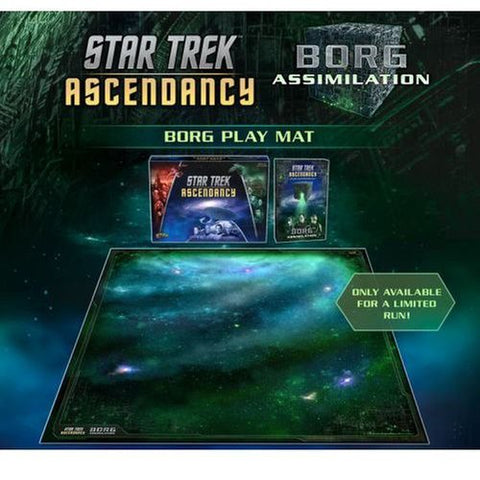 Star Trek Ascendancy: Borg Play Mat 36in x 36in