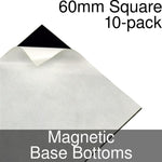 Litko Miniature Base Bottoms, Square, 60mm, Magnet (10)