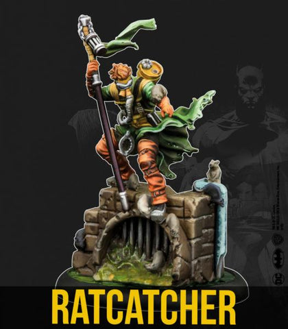 Batman Miniature Game: Ratcatcher w/ Sewer Swarm (Resin)