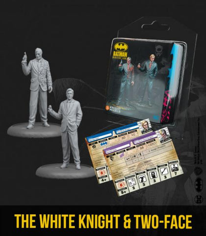 Batman Miniature Game: The White Knight & Two Face