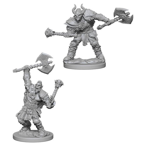 Dungeons and Dragons Nolzur's Marvelous Miniatures Half Orc Male Barbarian