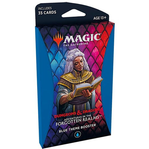 Magic the Gathering CCG: Adventures in the Forgotten Realms Theme Booster Blue