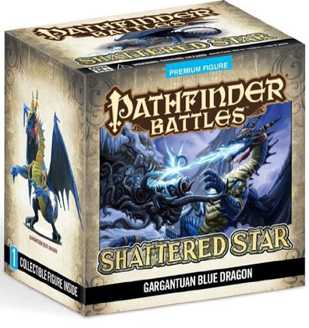 Pathfinder Battles: Shattered Star Gargantuan Blue Dragon Promotional Figure (PR)