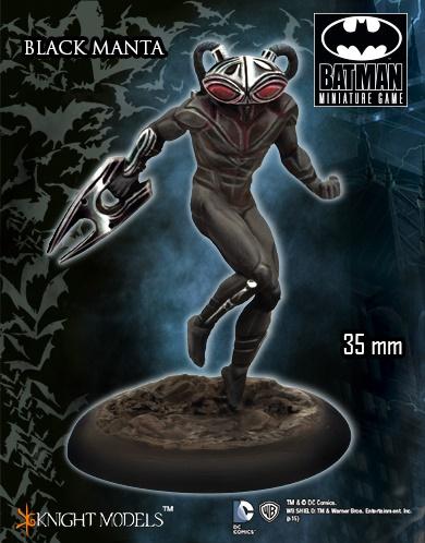 Batman Miniature Game: Black Manta (Resin)