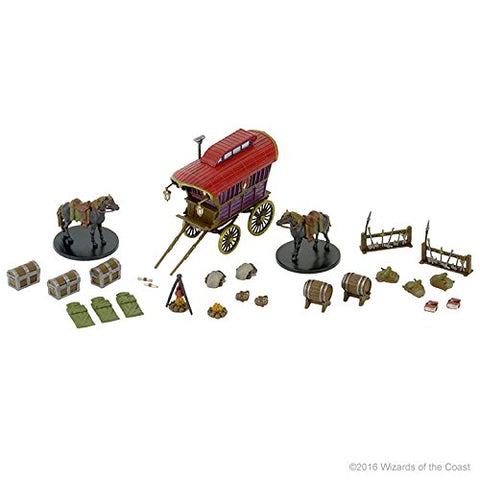 Dungeons & Dragons: Icons of the Realms: Adventurer's Camp Premium Figure