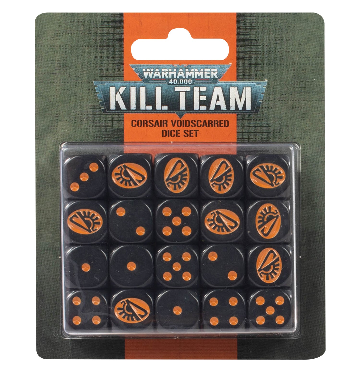 Warhammer 40K: Kill Team - Aeldari Corsair Voidscarred Dice