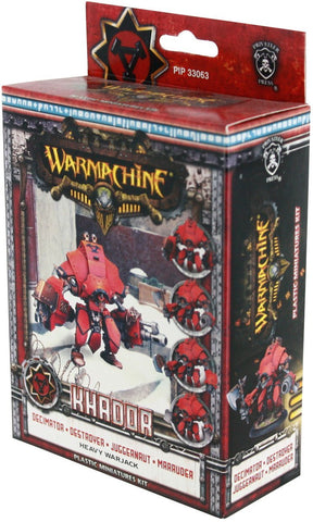 Warmachine: Khador Decimator/Destroyer/Juggernaut/Marauder Heavy Warjack (Plastic Kit)
