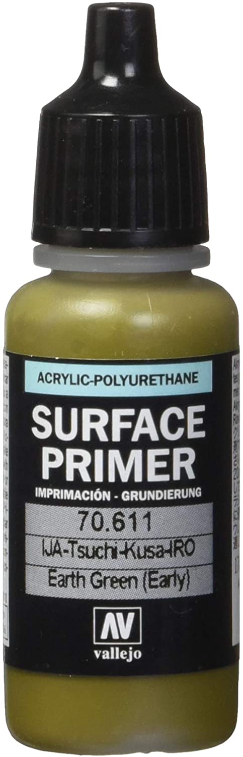 Auxiliary Products: Surface Primer IJA-Tsuchi-Kusa-IRO Earth Green (early) (17 ml)