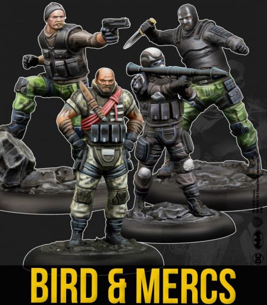 Batman Miniature Game: Bird & Mercs (Resin)