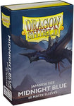 Dragon Shields Japanese (60) Matte - Midnight Blue