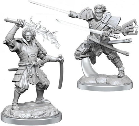 Magic the Gathering Unpainted Miniatures: W05 Raiyuu & Isshin