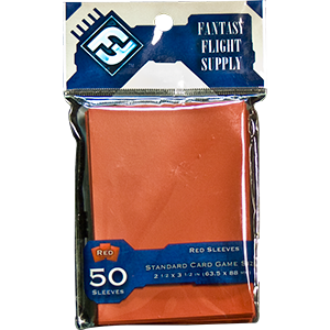 Fantasy Flight Sleeves 50ct Red