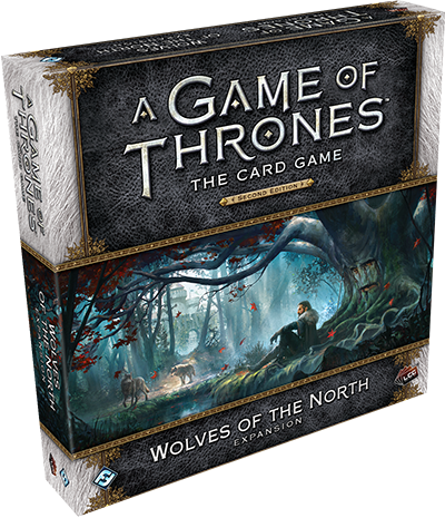 A Game of Thrones LCG Second Edition Wolves Of The North Expansion Game