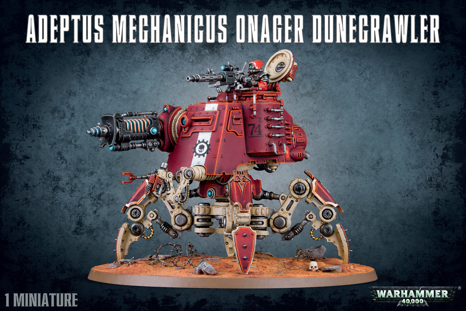 Warhammer 40K: Adeptus Mechanicus Onager Dunecrawler