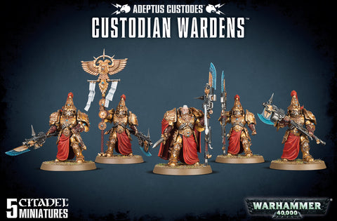 Warhammer 40K: Adeptus Custodes Custodian Wardens