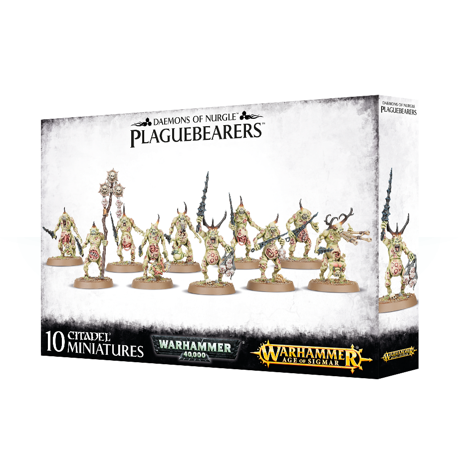 Warhammer Age of Sigmar: Daemons of Nurgle Plaguebearers