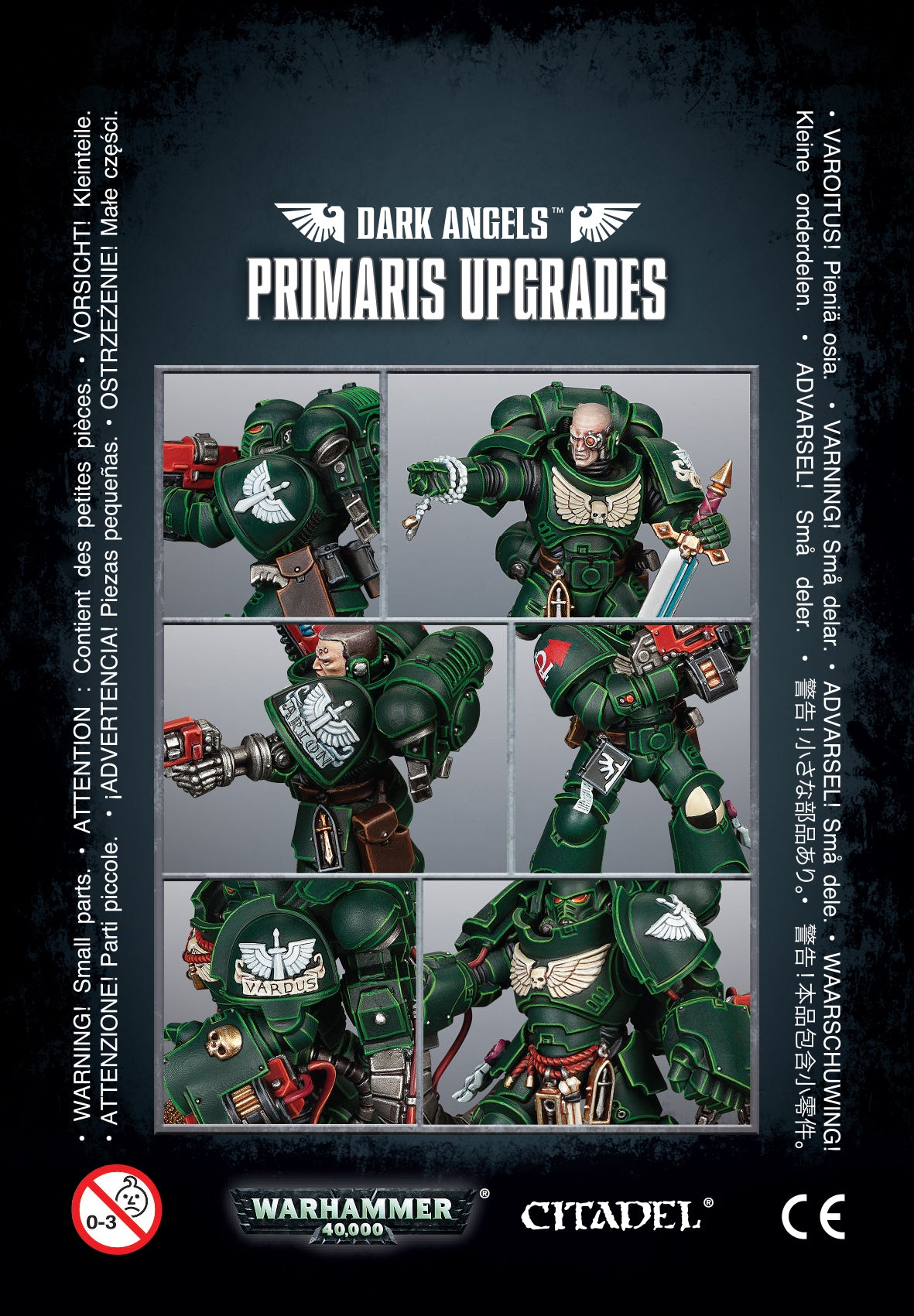 Warhammer 40K: Space Marine Dark Angels Primaris Upgrades