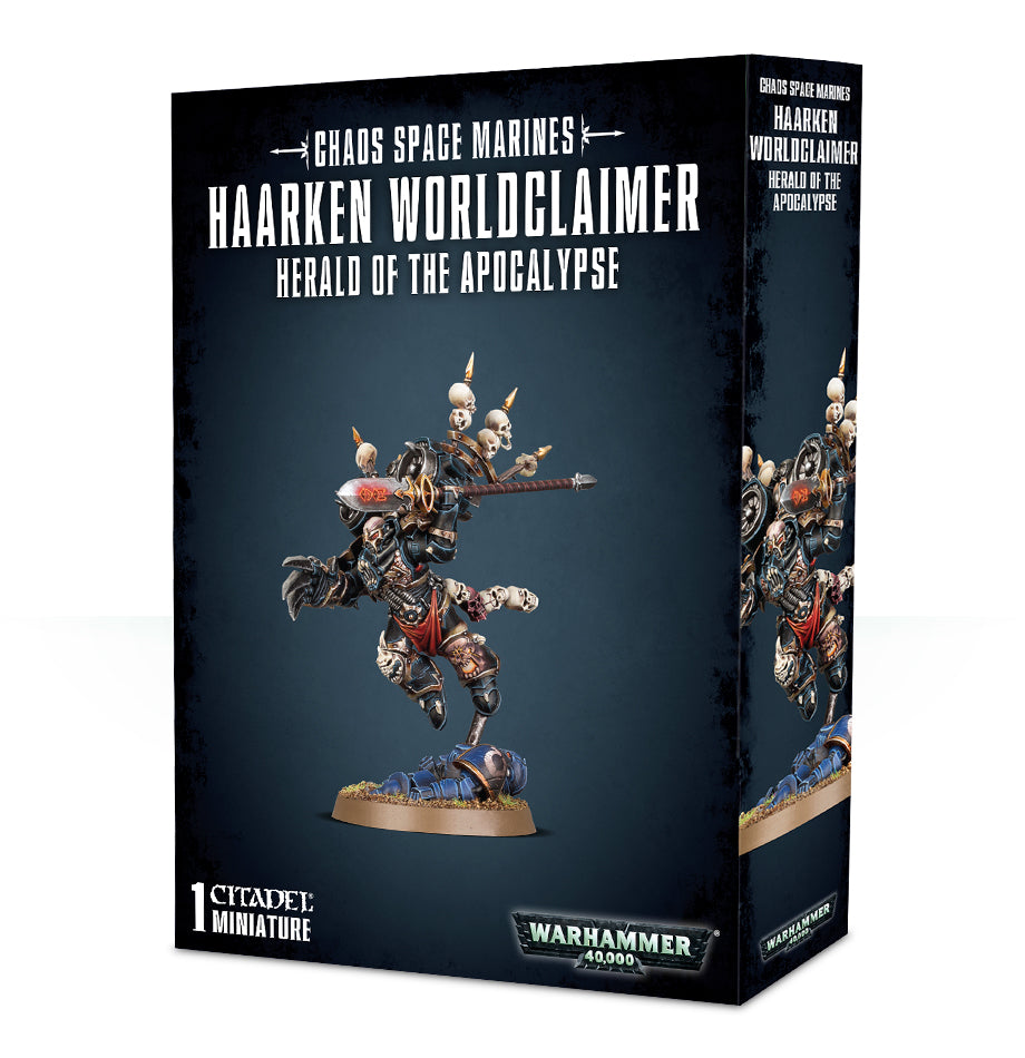 Warhammer 40K: Chaos Space Marines Haarken Worldclaimer