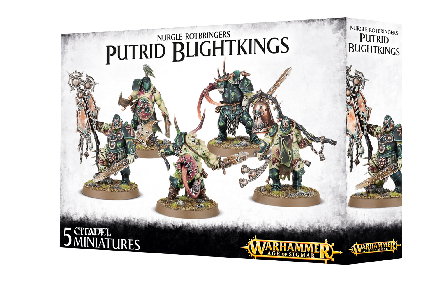 Warhammer Age of Sigmar Nurgle Rotbringers Putrid Blightkings